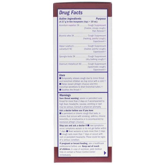 Daytime Cough & Bronchial Syrup, 8 Oz, BT