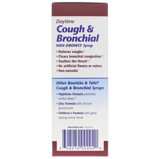 Daytime Cough & Bronchial Syrup, 8 Oz, BT