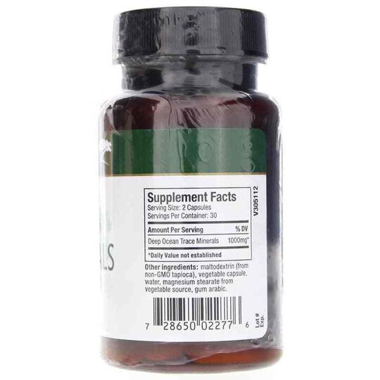 Deep Ocean Trace Minerals, 60 Veg Capsules, NTX