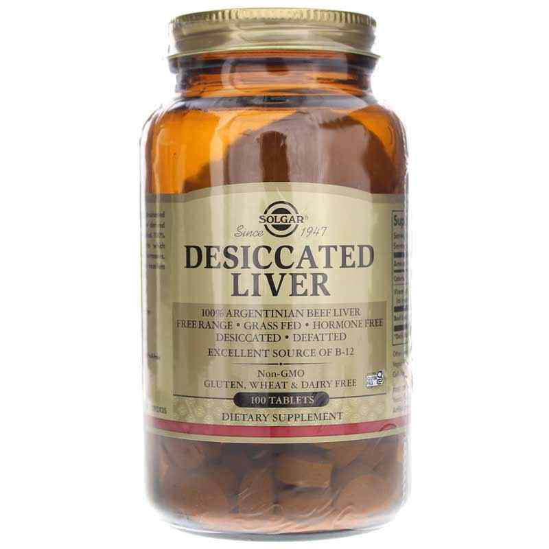 Desiccated Liver Tablets, Solgar