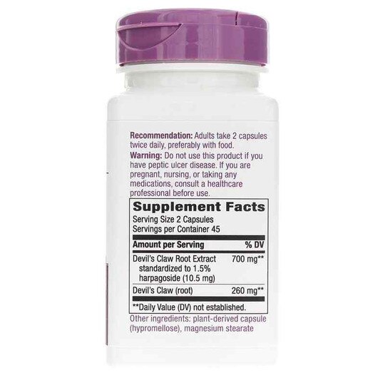 Devil's Claw Premium Extract, 90 Vegan Capsules, NWA