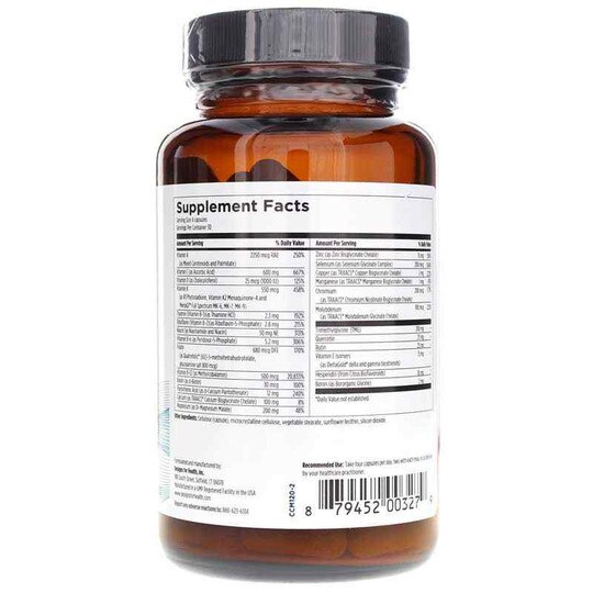 DFH Complete Multi with Copper, 120 Veg Capsules, DFH