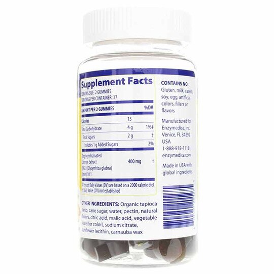 DGL Stomach Soothe Gummies, 74 Vegan Gummies, ENZ