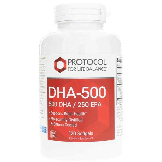 DHA-500, 120 Softgels, PFLB