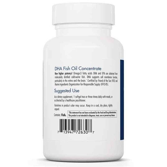 DHA Fish Oil Concentrate, 90 Softgels, ARG