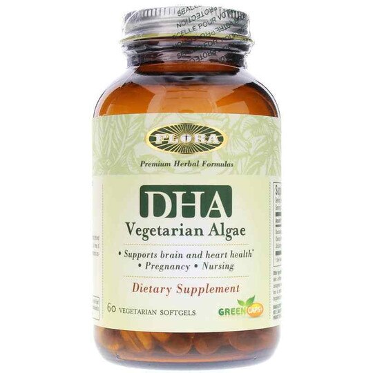 DHA Vegetarian Algae, 60 Veg Softgels, FL