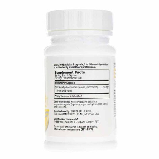 DHEA 10 Mg, 100 Capsules, KL