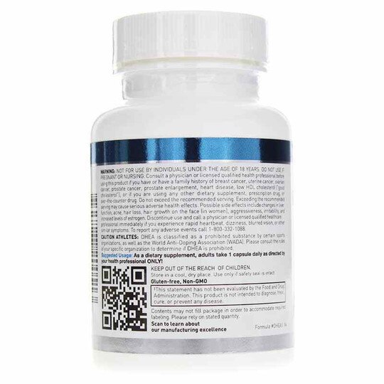 DHEA 10 Mg Micronized, 100 Veg Capsules, DGL