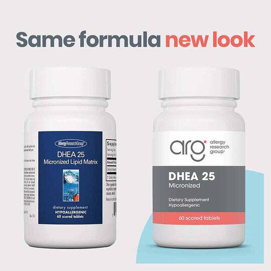 DHEA 25 Mg, 60 Tablets, ARG