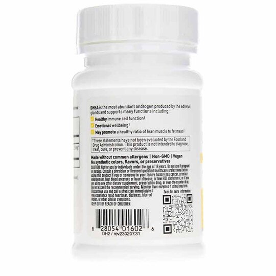 DHEA 25 Mg, 100 Capsules, KL