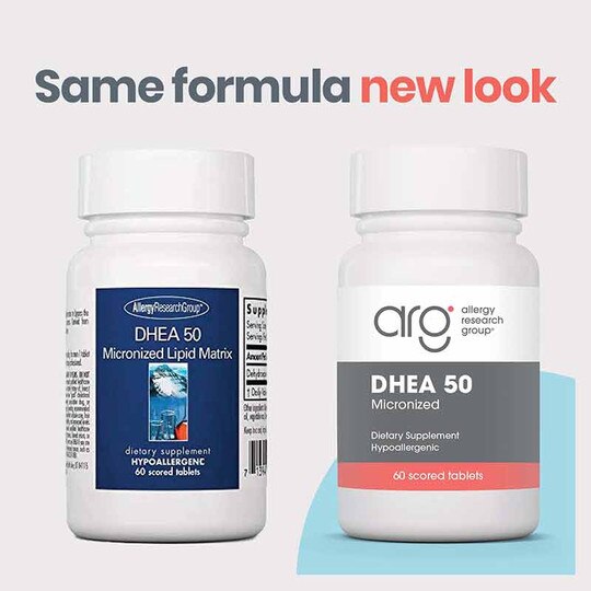 DHEA 50 Mg, 60 Tablets, ARG