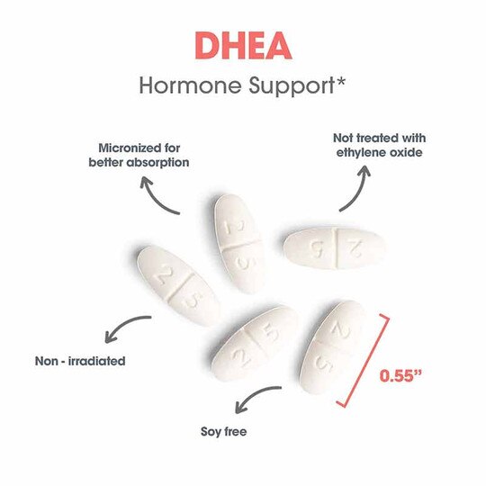 DHEA 50 Mg, 60 Tablets, ARG