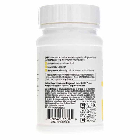 DHEA 50 Mg, 100 Capsules, KL