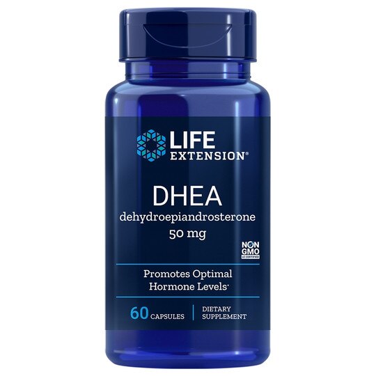 DHEA 50 Mg, 60 Capsules, LFE