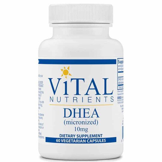 DHEA (micronized) 10 Mg, 60 Veg Capsules, VTN