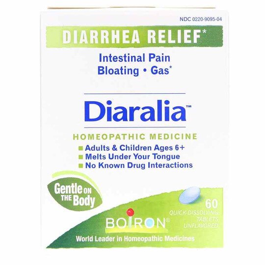Diaralia Diarrhea Relief, 60 Tablets, BOR