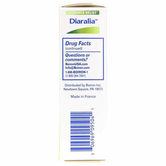 Diaralia Diarrhea Relief, 60 Tablets, BOR