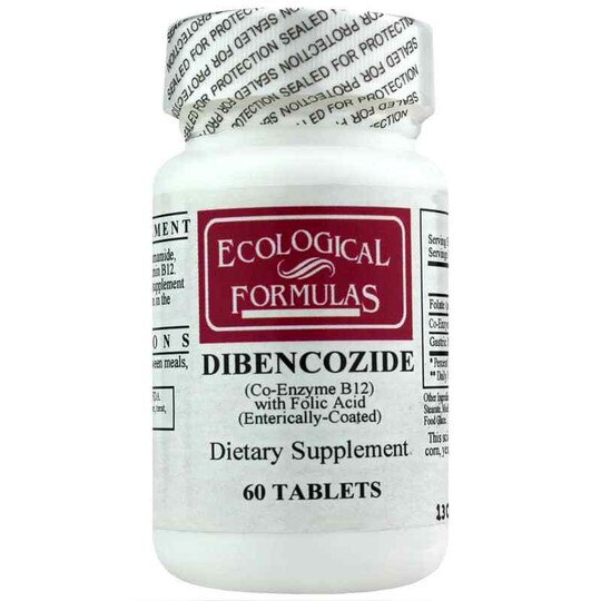 Dibencozide Co-Enzyme B12, 60 Tablets, ECF