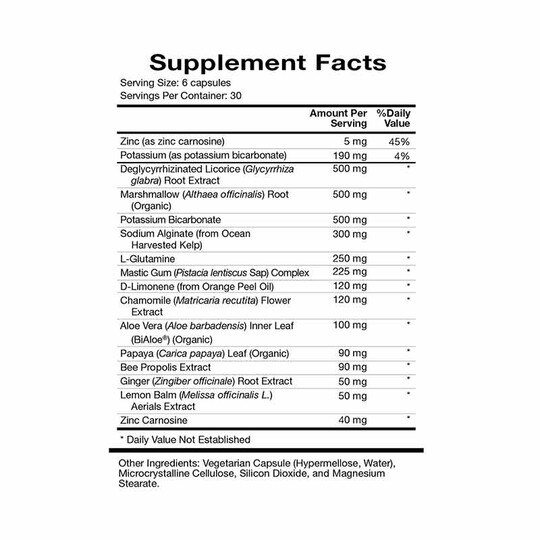 Digest Mend, 180 Capsules, NHP