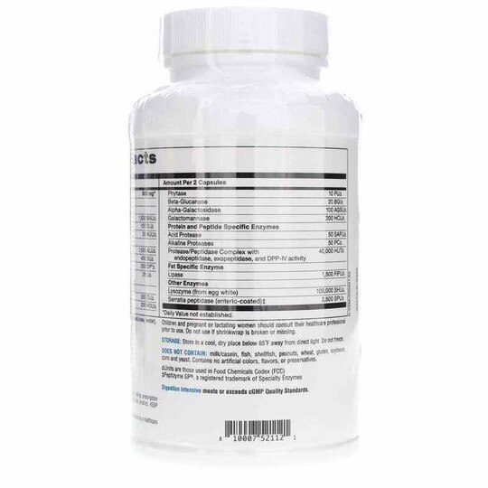 Digestion Intensive Capsules, 120 Veg Capsules, SKH