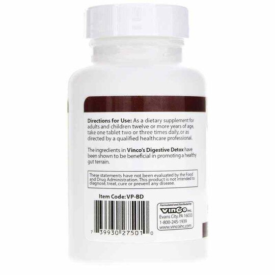 Digestive Detox, 60 Tablets, VNC