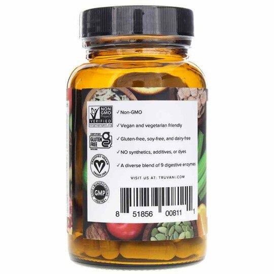 Digestive Enzymes, 30 Veg Capsules, TRV