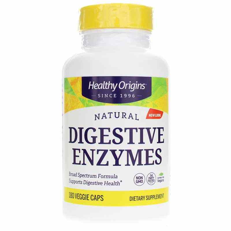 Digestive Enzymes Broad Spectrum, Healthy Origins