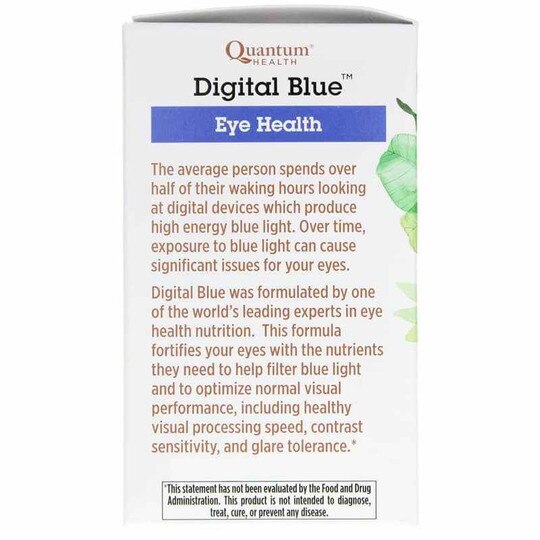 Digital Blue Eye Health, 60 Softgels, QHT