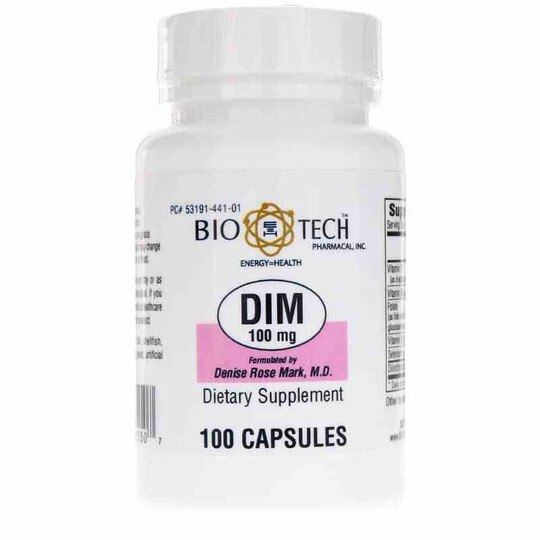 DIM 100 Mg, 100 Capsules, BTP