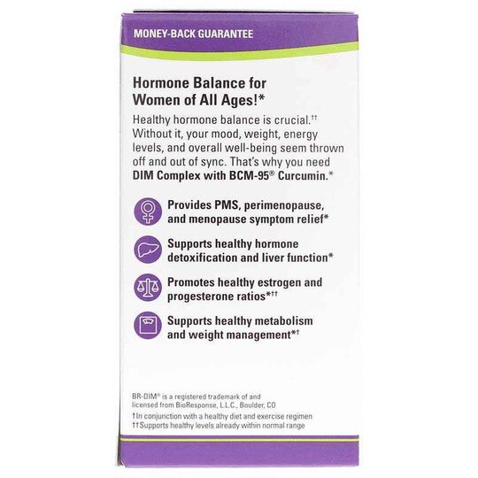 DIM Complex with BCM-95 Curcumin, 30 Capsules, TNT