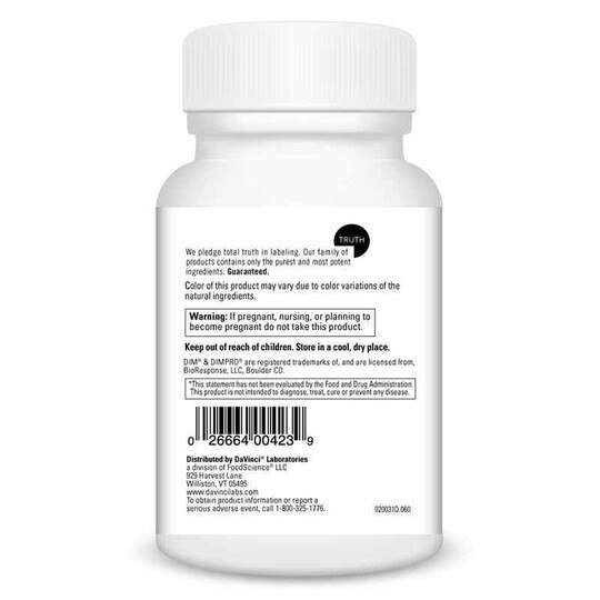 DIM Pro 150 Mg, 60 Capsules, DL