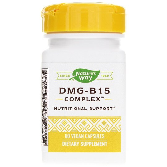 DMG-B15 Complex, 60 Vegan Capsules, NWA