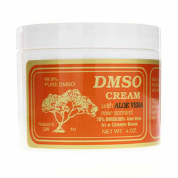 DMSO Cream with Aloe Vera Rose Scented 1