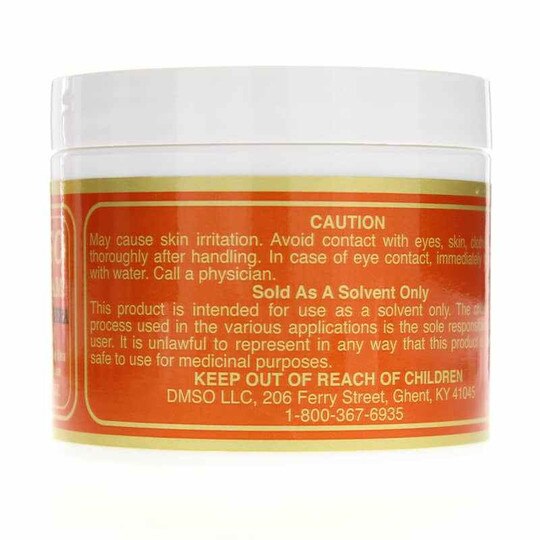 DMSO Cream with Aloe Vera Rose Scented, 4 Oz, DMSO