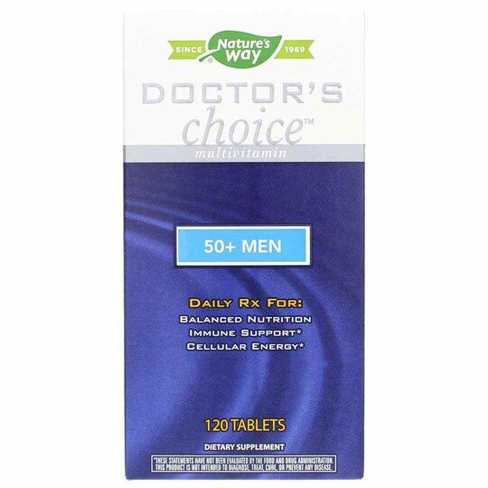 Doctor's Choice Multivitamin 50+ Men, Natures Way