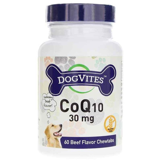DogVites CoQ10 30 Mg, 60 Chewable Tablets, HTN