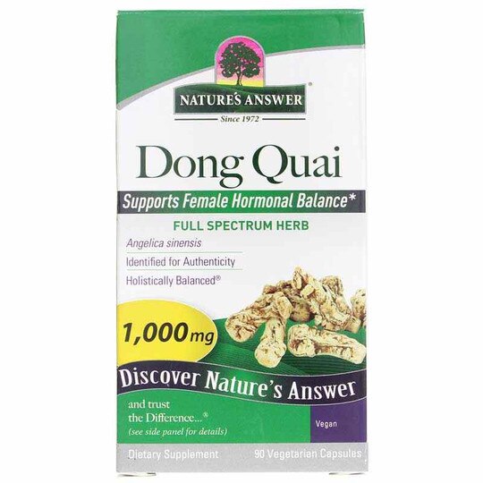 Dong Quai 1000 Mg, 90 Veg Capsules, NAN