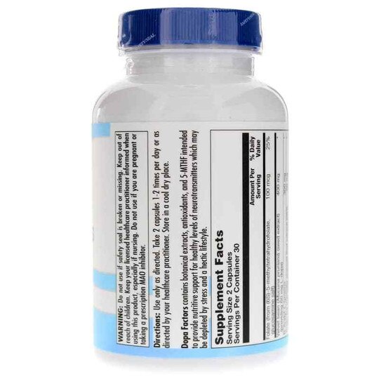 Dopa Factors, 60 Veg Capsules, NBG