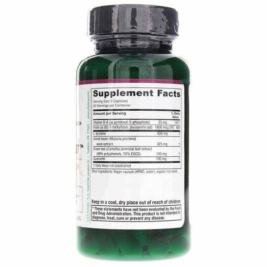 Dopamine Assist, 60 Veg Capsules, VTA