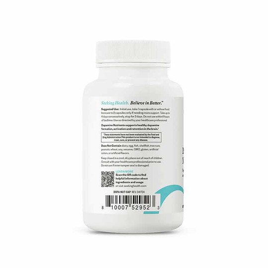 Dopamine Nutrients, 60 Veg Capsules, SKH