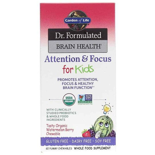 Dr. Formulated Brain Health Attention & Focus for Kids,, GOL