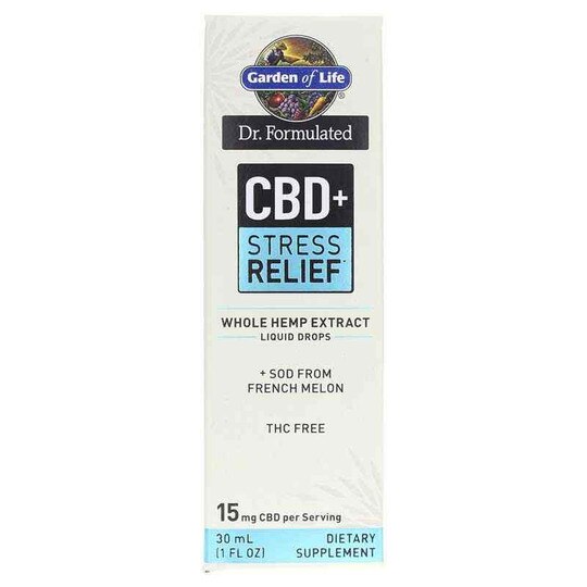 Dr. Formulated CBD 15 mg Stress Relief Drops, 1 Oz, GOL