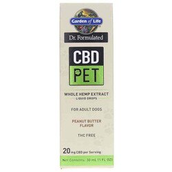 Dr. Formulated CBD 20 Mg Pet Drops 1