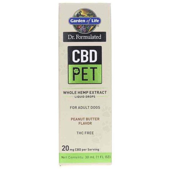 Dr. Formulated CBD 20 Mg Pet Drops, 1 Oz, GOL