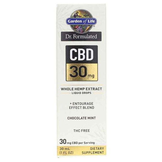 Dr. Formulated CBD 30 Mg Drops, GOL