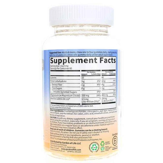 Dr. Formulated Magnesium Gummies, 60 Gummies, GOL