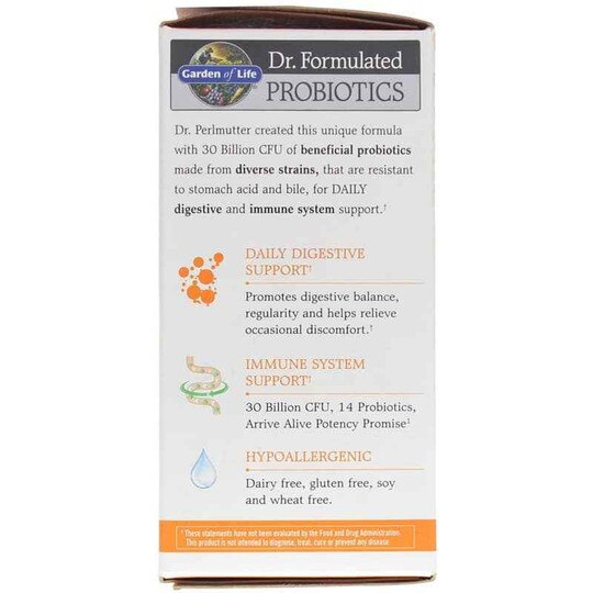 Dr. Formulated Probiotics Once Daily, 30 Veg Capsules, GOL