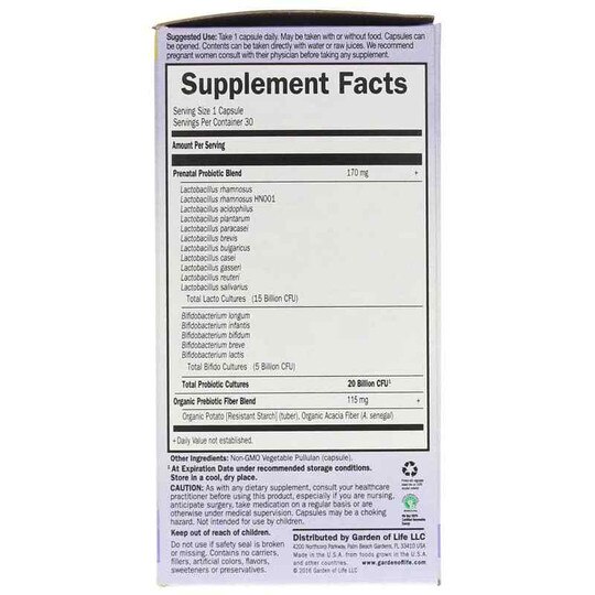 Dr. Formulated Probiotics Once Daily Prenatal Shelf-Sta, GOL