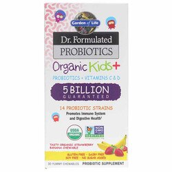 Dr. Formulated Probiotics Organic Kids +