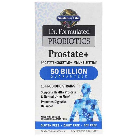 Dr. Formulated Probiotics Prostate +, 60 Veg Capsules, GOL